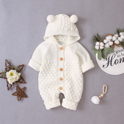 The Rowan - Baby Knitted Sweater Jumpsuits