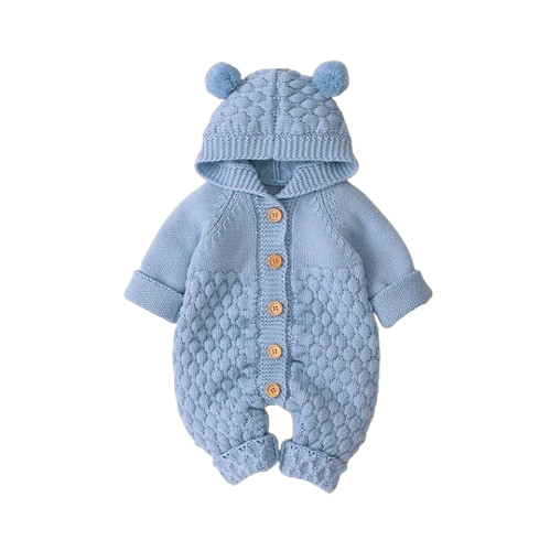 The Rowan - Baby Knitted Sweater Jumpsuits