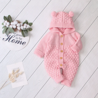 The Rowan - Baby Knitted Sweater Jumpsuits