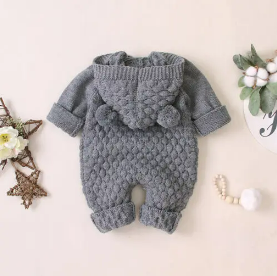 The Rowan - Baby Knitted Sweater Jumpsuits