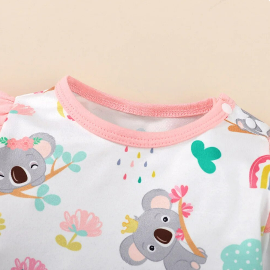 The Sage - Koala Romper + Headband