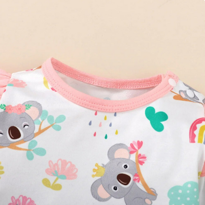 The Sage - Koala Romper + Headband