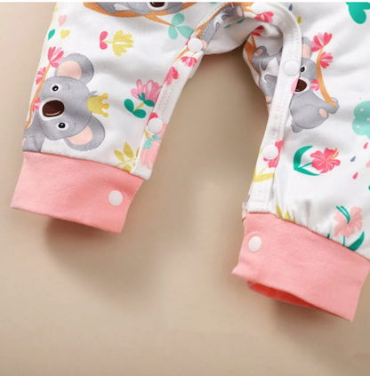 The Sage - Koala Romper + Headband