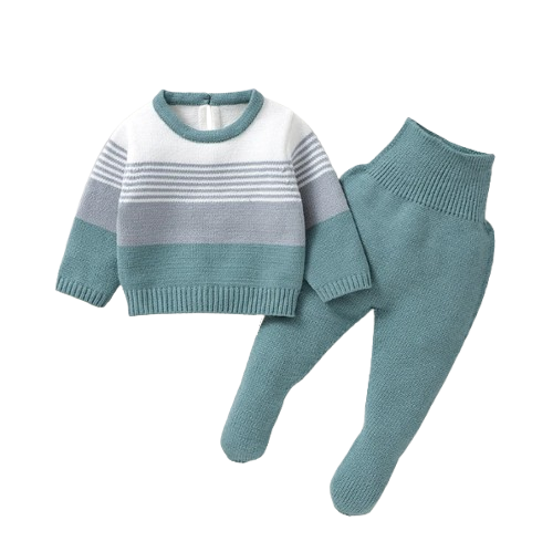 The Matthew - Knitted Long Sleeve Sweater + Pants