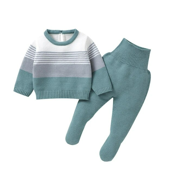 The Matthew - Knitted Long Sleeve Sweater + Pants