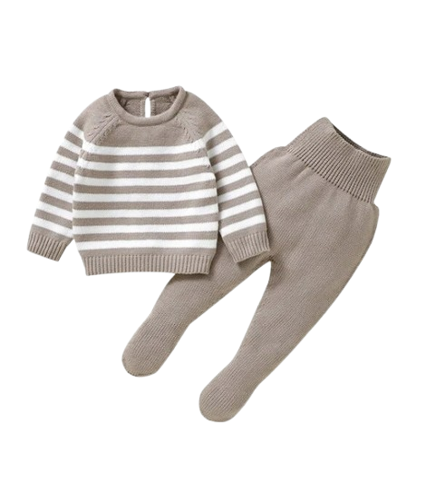 The Matthew - Knitted Long Sleeve Sweater + Pants