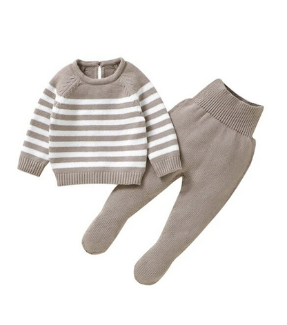 The Matthew - Knitted Long Sleeve Sweater + Pants