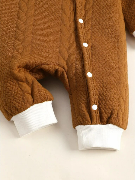 The Barry - Bear Knitted Long Sleeve Bodysuit