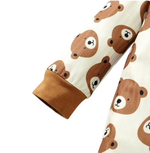 The Inigo - Bear Print Bodysuit