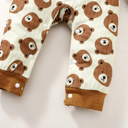 The Inigo - Bear Print Bodysuit