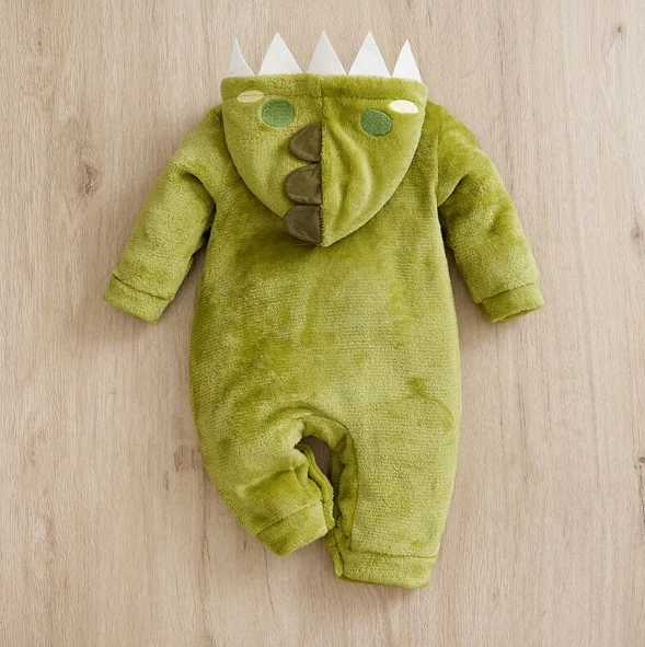 The Watson - Green Dinosaur Flannel Costume