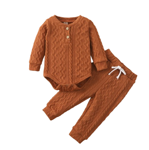 The Lennon - Newborn Solid Colour Long Sleeve + Pants