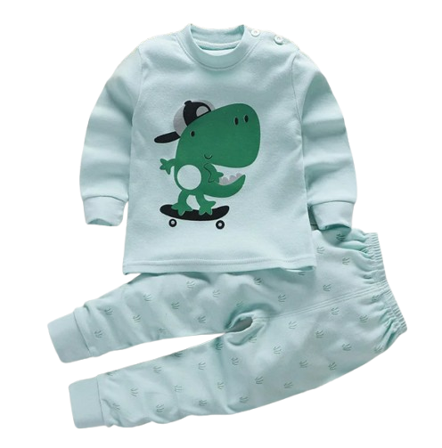 The Amiri - Unisex Cotton Cartoon Sweatshirt & Pants Set