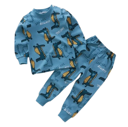 The Liam - Unisex Cotton Cartoon Sweatshirt & Pants Set