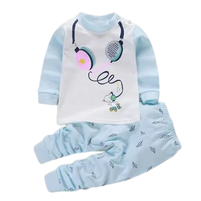 The Liam - Unisex Cotton Cartoon Sweatshirt & Pants Set