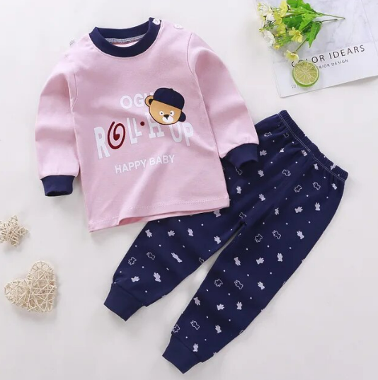 The Liam - Unisex Cotton Cartoon Sweatshirt & Pants Set