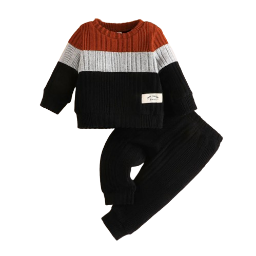 The Royal - Baby Long Sleeve Warm Sweater & Long Pants