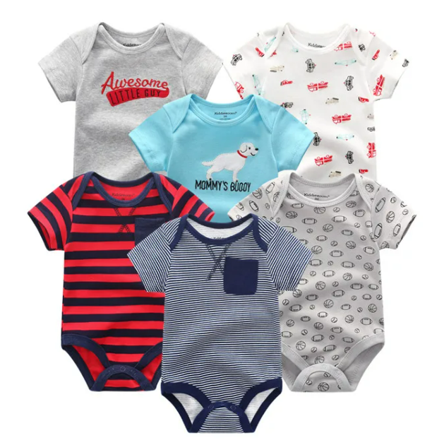 The Yen - 6pcs Unisex Romper/ Onesies - Awesome Set