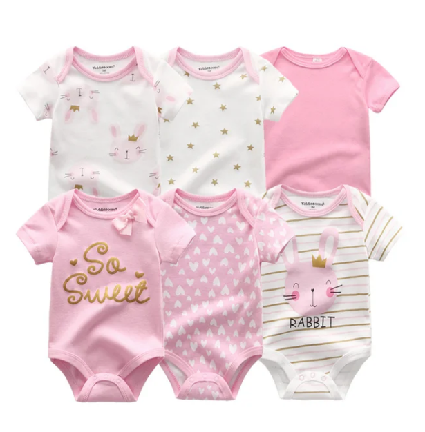 The Yen - 6pcs Unisex Romper/ Onesies - So Sweet Set