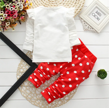 The Emma - 2pcs Mouse Print Winter Sweater + Pants