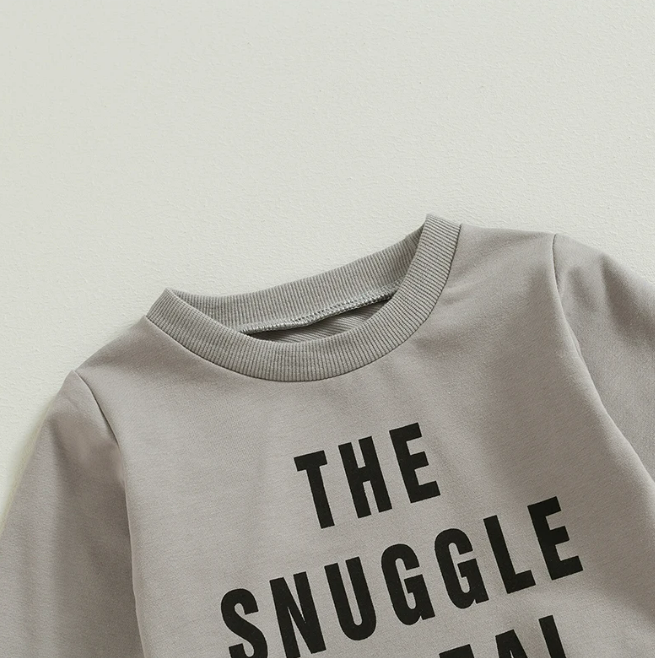 The Daniel - Baby Boy The Snuggle Is Real Sweatshirt + Pants