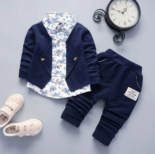 The Giovanni - Baby Boy Gentlemen Fashion Jacket + Pants