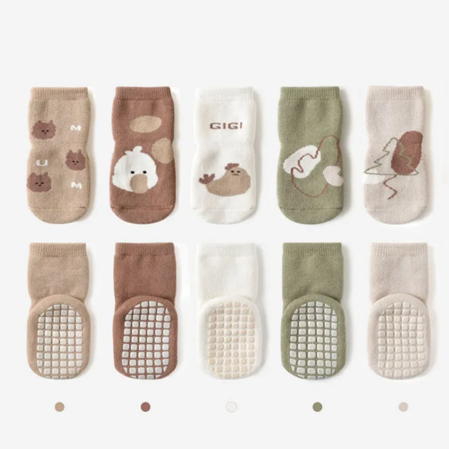 The Beau - Baby Unisex Anti-slip Children's Cartoon Floor Socks