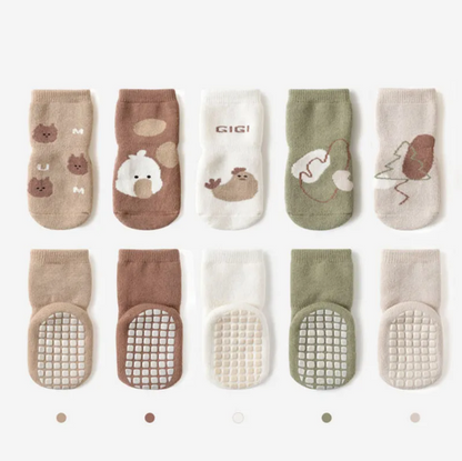 The Beau - Baby Unisex Anti-slip Children's Cartoon Floor Socks