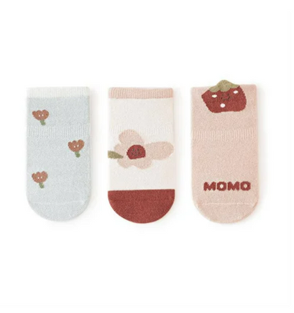 The Jace - Baby Unisex 3pairs Cute Cotton Socks