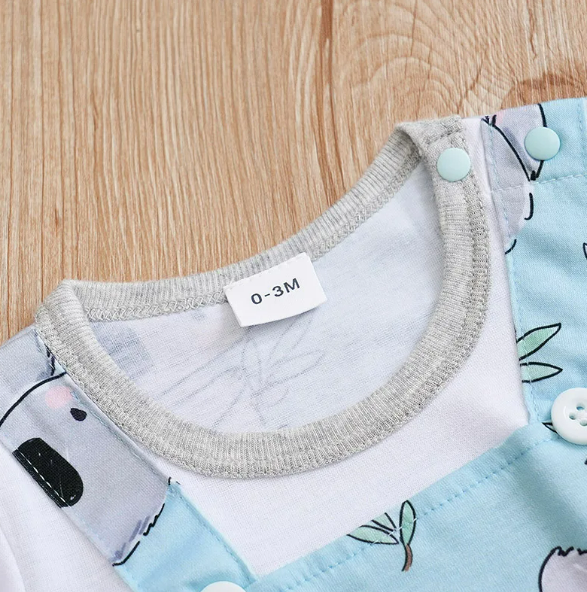 The Lincoln - Baby Unisex Koala Print Jumpsuits