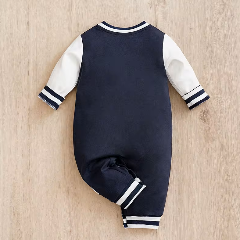 The Jeremiah - Baby Boy Cotton Baseball Suit