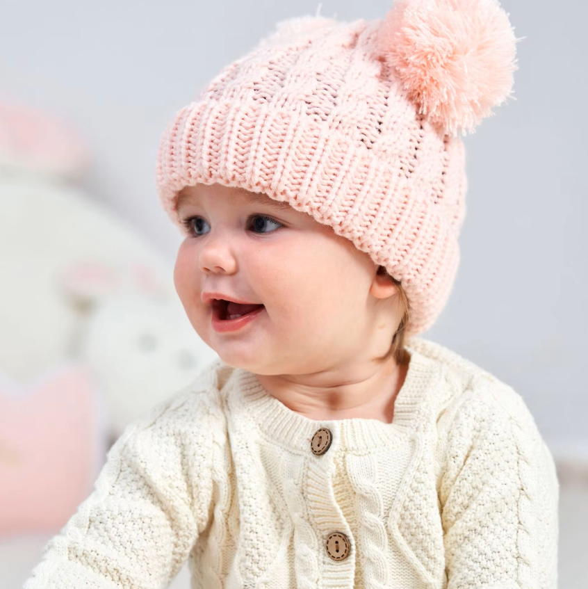 The Miller - Baby Unisex Knitted Solid Colour Beanie