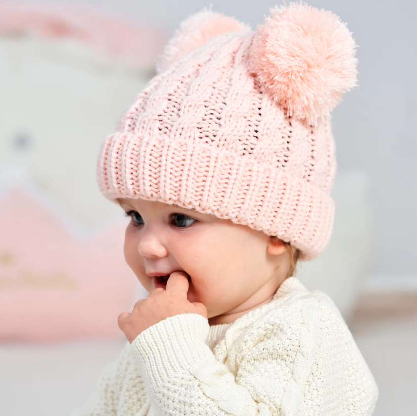 The Miller - Baby Unisex Knitted Solid Colour Beanie