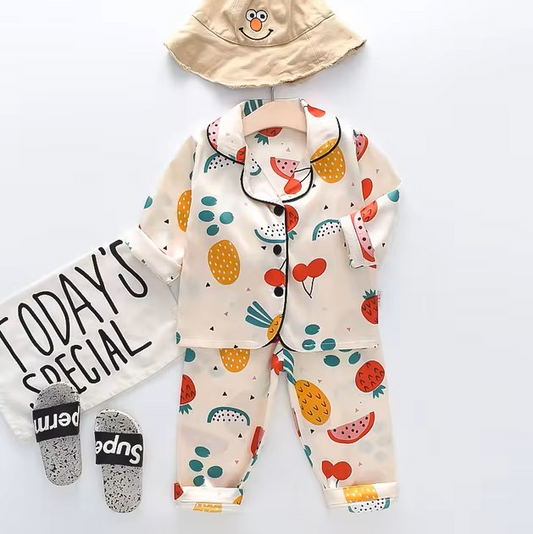 The Jodie - Baby Unisex Cute Print Pajamas Set - Watermelon Print