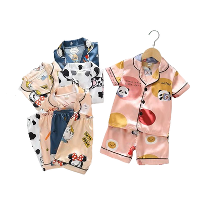 The Gale - Baby Unisex Cute Print Pajamas Set - Chick Print