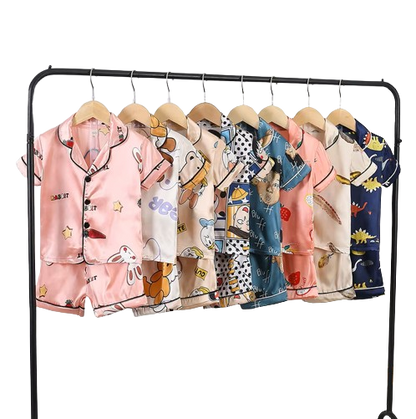 The Gale - Baby Unisex Cute Print Pajamas Set - Winnie The Pooh Print