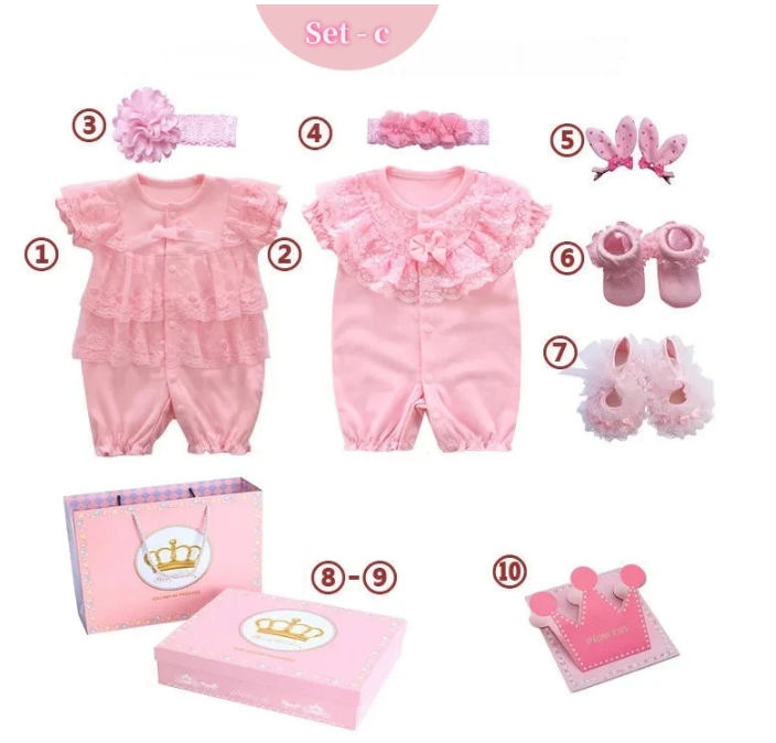 The Iris - Baby Girl Gift Set C