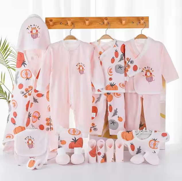 The Archie - Baby Unisex Gift Set - Fruits & Veggies