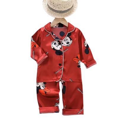 The Aziel - Baby Unisex Print Pajamas Set