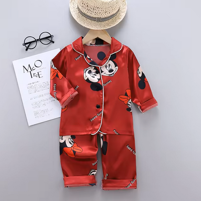 The Aziel - Baby Unisex Print Pajamas Set