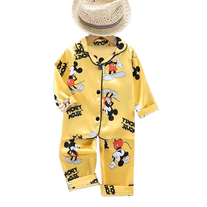 The Aziel - Baby Unisex Print Pajamas Set