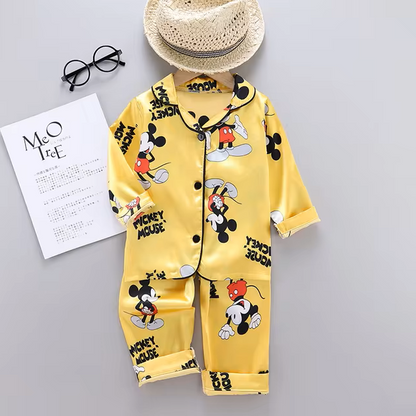 The Aziel - Baby Unisex Print Pajamas Set