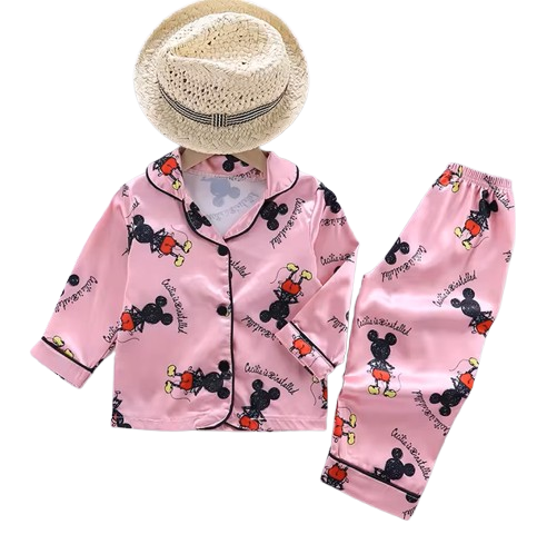 The Aziel - Baby Unisex Print Pajamas Set