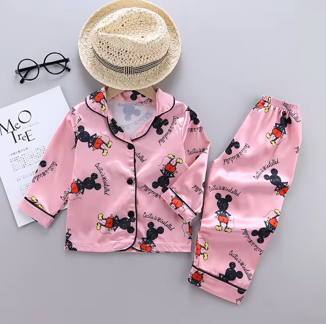 The Aziel - Baby Unisex Print Pajamas Set