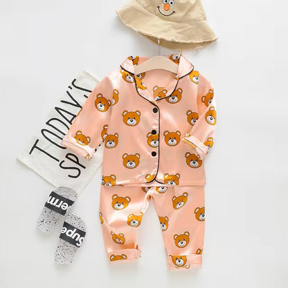 The Aziel - Baby Unisex Print Pajamas Set