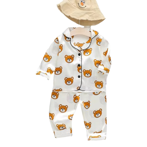 The Aziel - Baby Unisex Print Pajamas Set