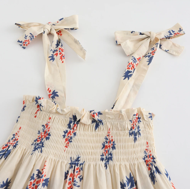 The Camila - Baby Girl Beach Floral Dress