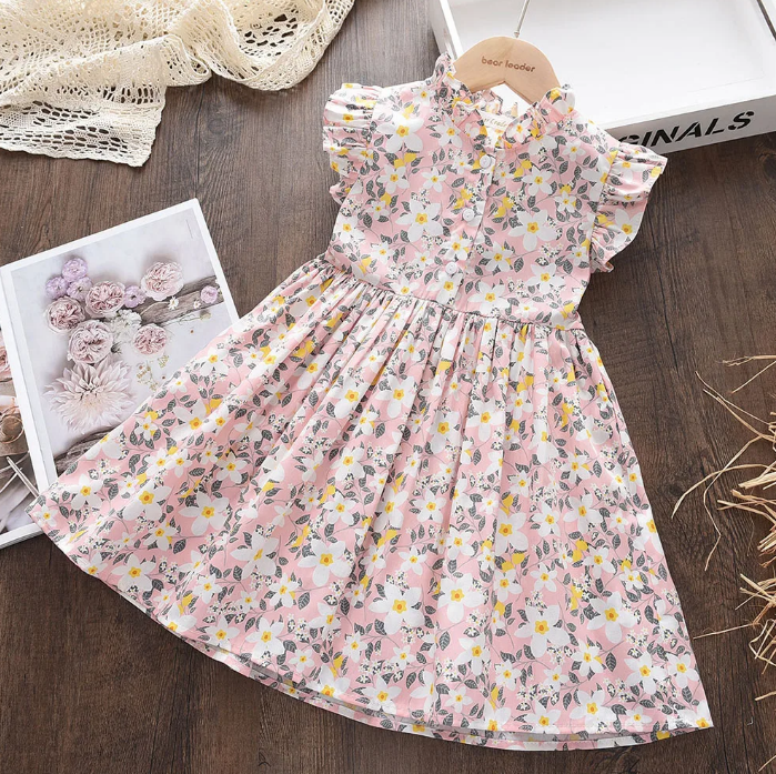 The Violet - Baby Girl Floral Princess Dress