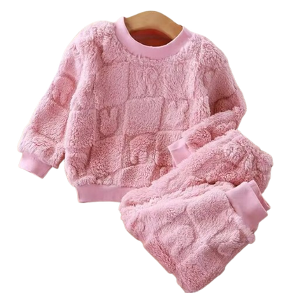 The Rhodes - Baby Unisex Velvet Thick Flange Pajamas