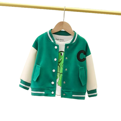 The Barrett - Baby Boy Letter C Print Sports Jacket